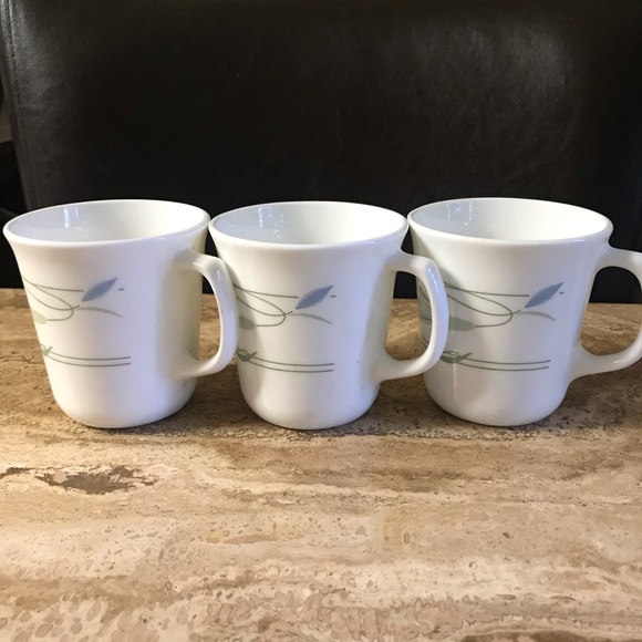 Corelle Blue & Green Coffee/Tea Mugs - Picture 3 of 10
